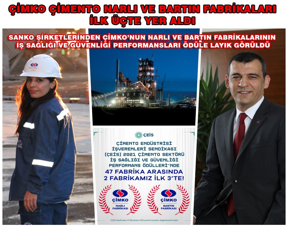 ÇEİS 2021 İŞ SAĞLIĞI VE GÜVENLİĞİ PERFORMANS ÖDÜLLERİ