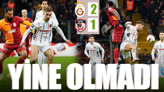 Yine olmadı: 2-1