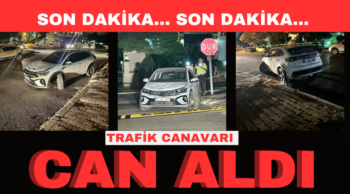 Trafik canavarı can aldı