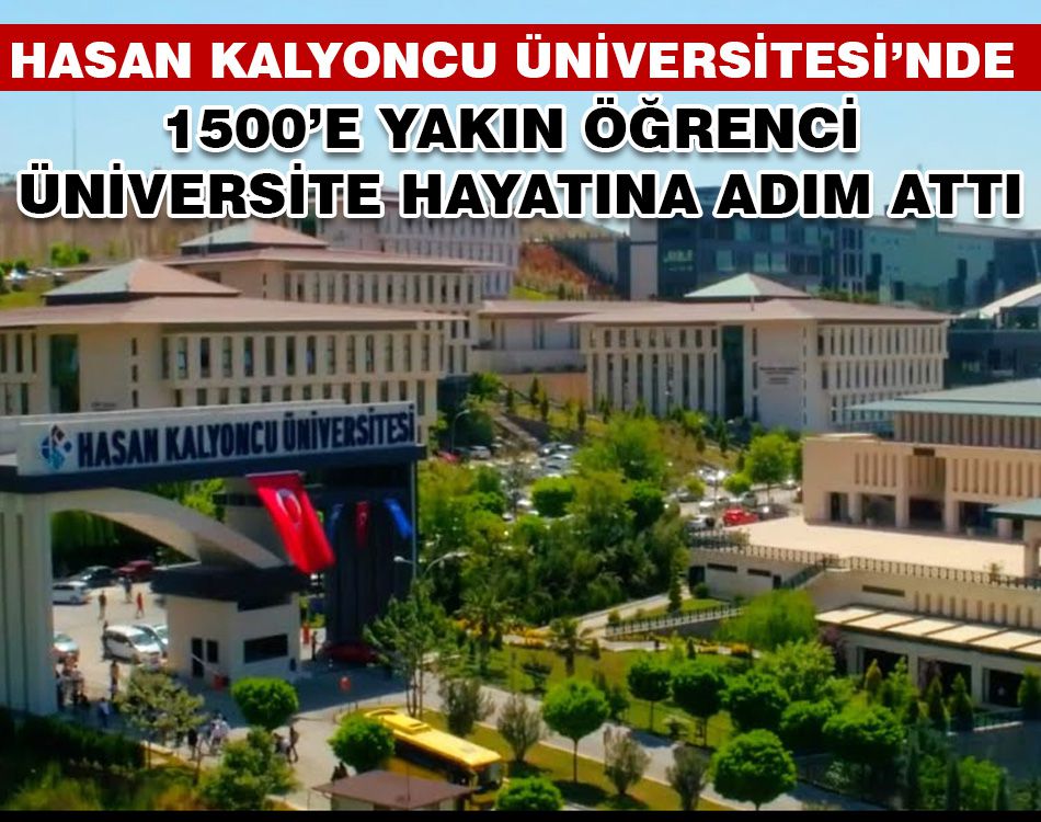 HKÜ’DE 1500’E YAKIN ÖĞRENCİ ÜNİVERSİTE HAYATINA ADIM ATTI