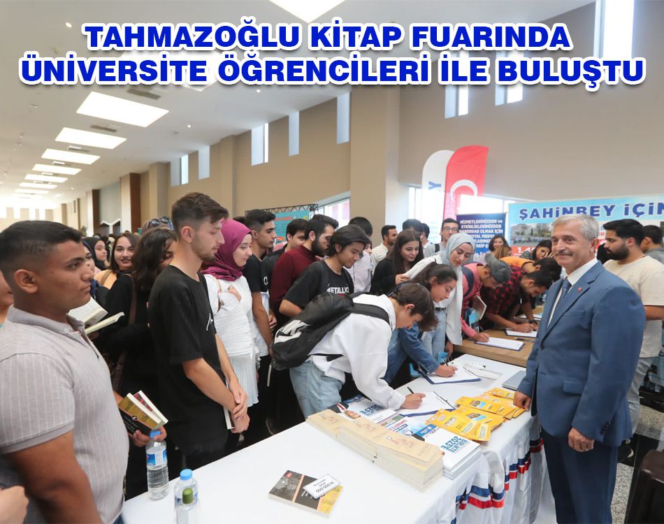 TAHMAZOĞLU ÜNİVERSİTE ÖĞRENCİLERİ İLE BULUŞTU