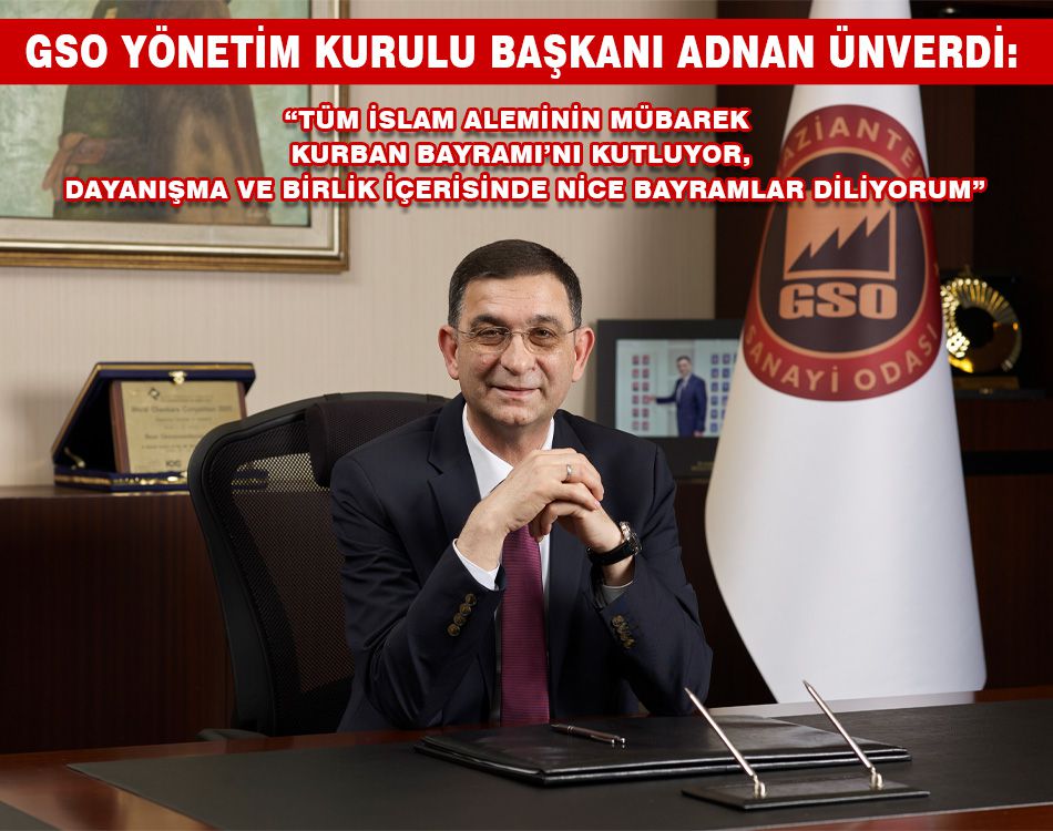 ADNAN ÜNVERDİ’NİN KURBAN BAYRAMI MESAJI