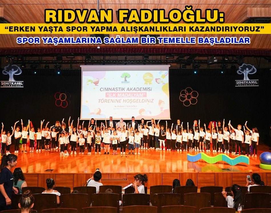 GELECEĞİN ŞAMPİYONLARI İLK MADALYALARINI ALDILAR