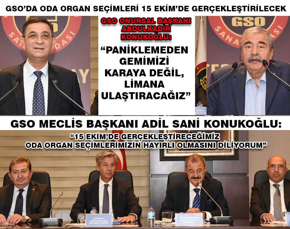 GSO’NUN 8. DÖNEM SON MECLİS TOPLANTISI YAPILDI