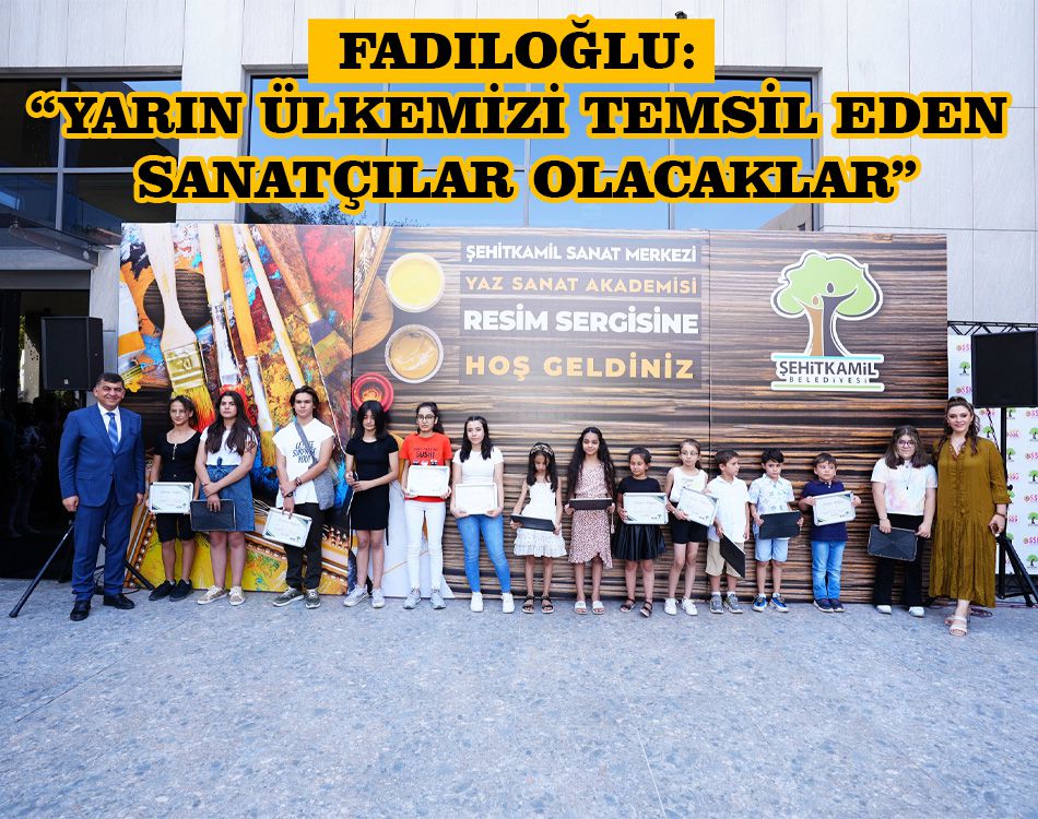 FADILOĞLU, ÖĞRENCİLERİ TEBRİK ETTİ, SERTİFİKALARINI TAKDİM ETTİ