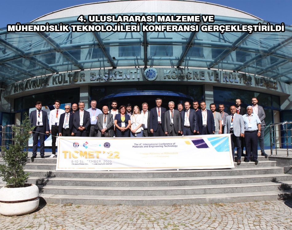 MALZEME VE MÜHENDİSLİK TEKNOLOJİLERİ KONFERANSI