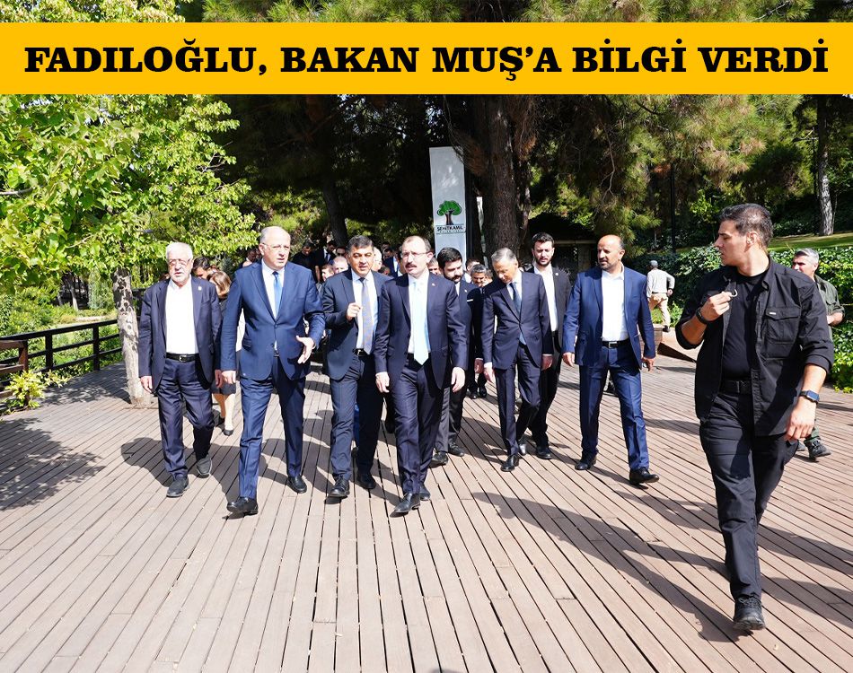 BAKAN MUŞ, DÜLÜK TABİAT PARK’NI GEZDİ