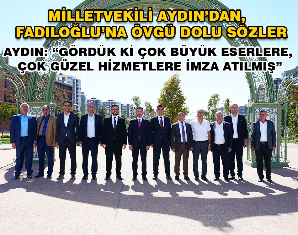 AYDIN, ŞEHİTKAMİL’DEKİ YATIRIMLARI YERİNDE İNCELEDİ