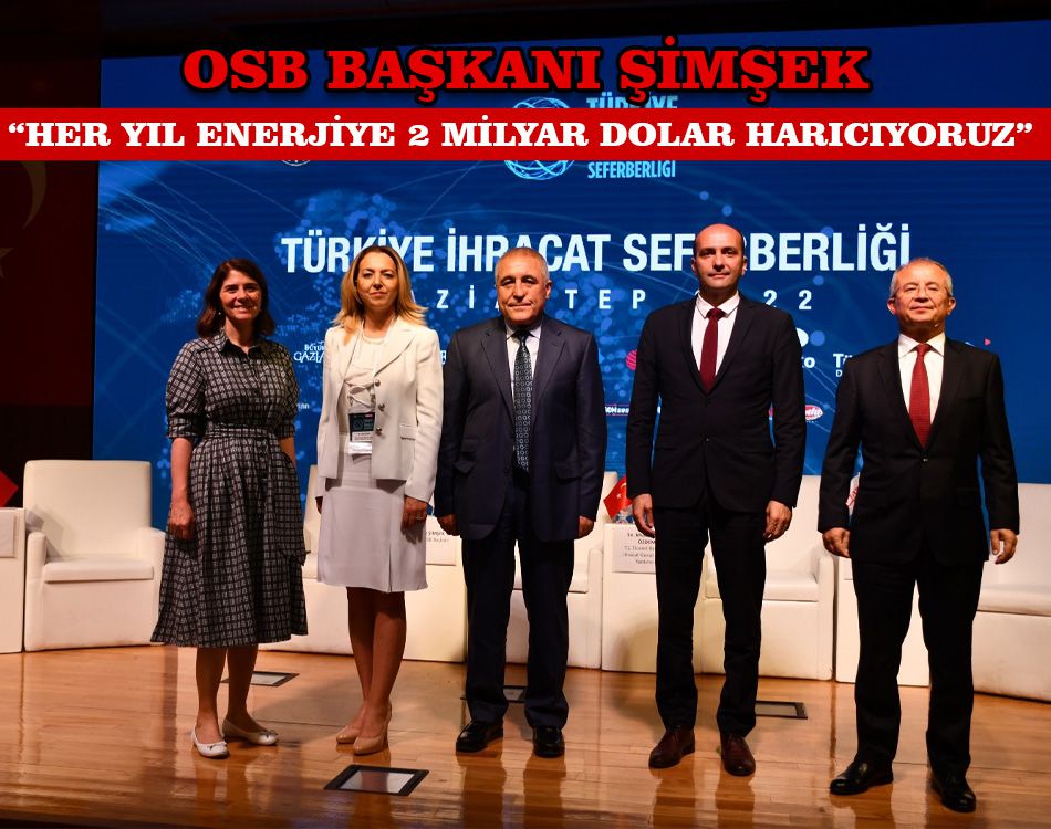 GAZİANTEPLİ SANAYİCİ YÜZÜNÜ GÜNEŞE ÇEVİRDİ