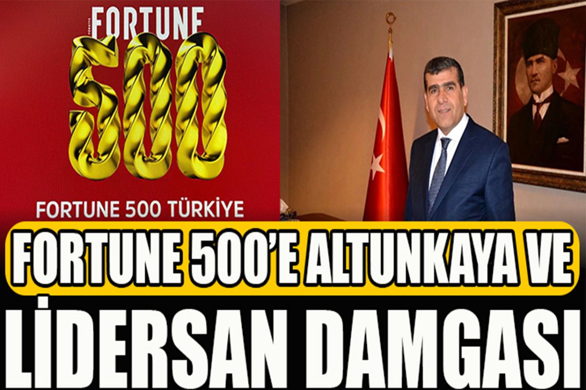 FORTUNE 500’E ALTUNKAYA VE LİDERSAN DAMGASI