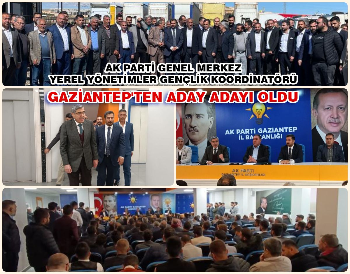 İSKENDER YÜKSEL AK PARTİ'DEN ADAY ADAYI OLDU