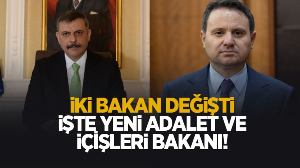Kabinede görev değişimi