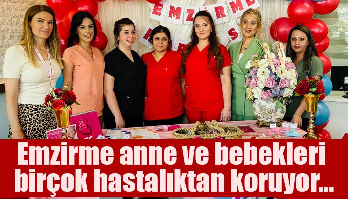 Emzirme anne ve bebekleri birçok hastalıktan koruyor...