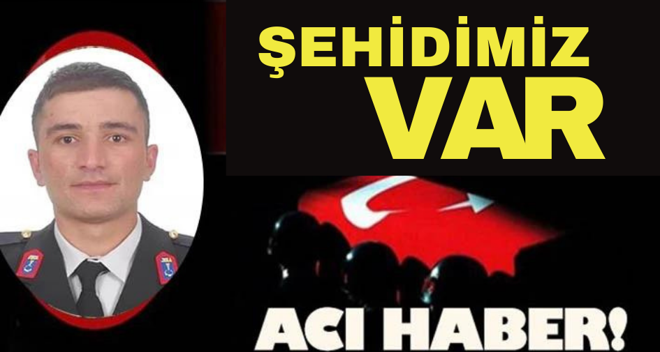 Şehidimiz var