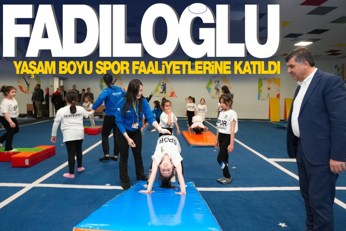 FADILOĞLU, YAŞAM BOYU SPOR FAALİYETLERİNE KATILDI