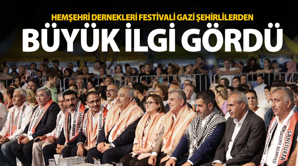 HEMŞEHRİ DERNEKLERİ FESTİVALİ GAZİ ŞEHİRLİLERDEN BÜYÜK İLGİ GÖRDÜ