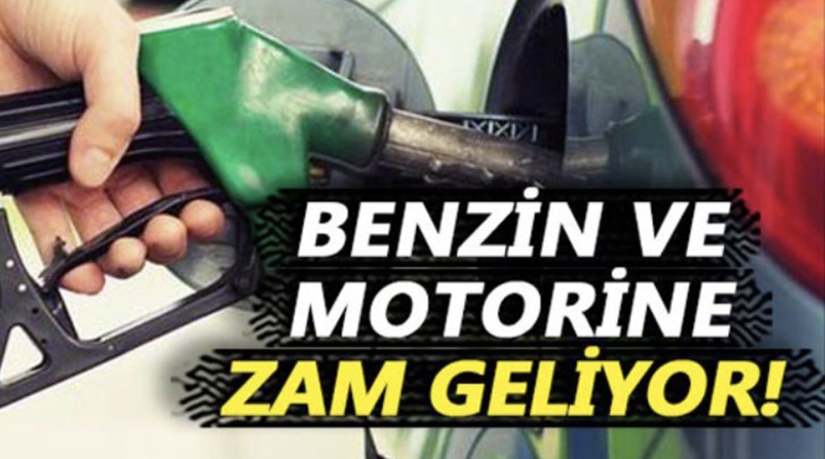 Motorine ve benzine büyük zam