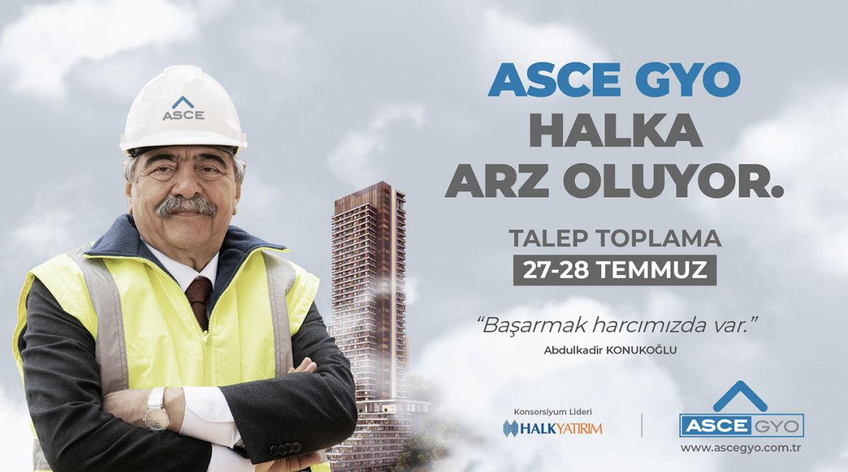 ASCE GYO HALKA ARZ OLUYOR