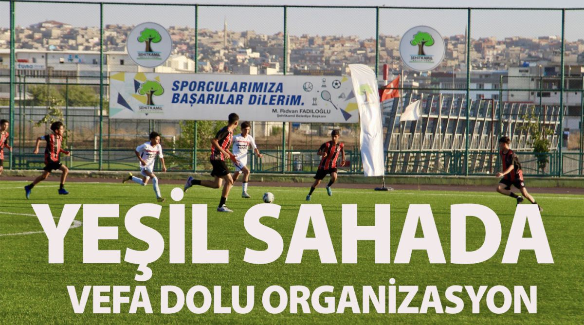 YEŞİL SAHADA VEFA DOLU ORGANİZASYON