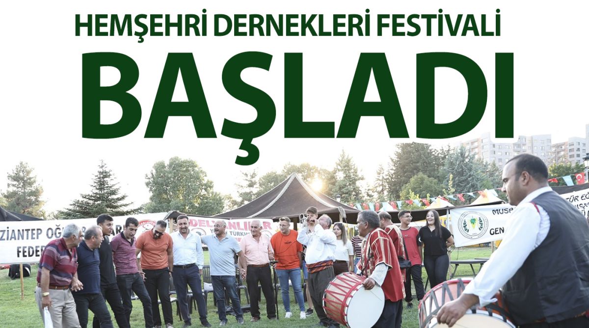 HEMŞEHRİ DERNEKLERİ FESTİVALİ BAŞLADI