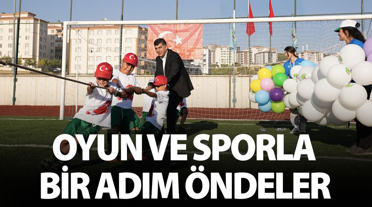 OYUN VE SPORLA BİR ADIM ÖNDELER