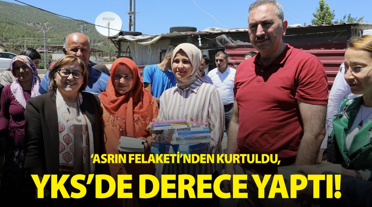 ‘ASRIN FELAKETİ’NDEN KURTULDU, YKS’DE DERECE YAPTI!