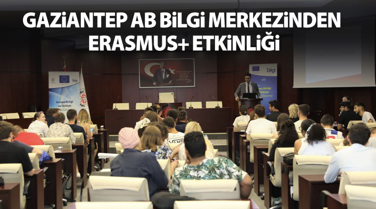 Gaziantep AB Bilgi Merkezinden Erasmus+ Etkinliği