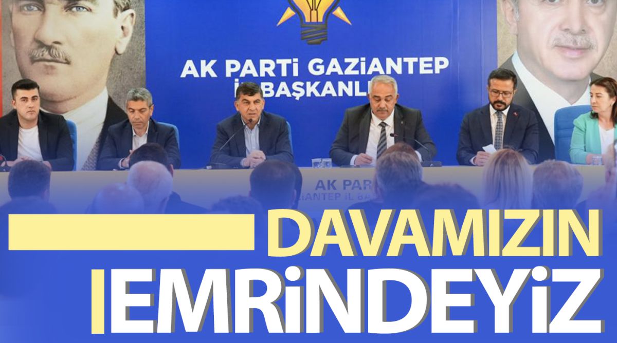 Davamızın emrindeyiz