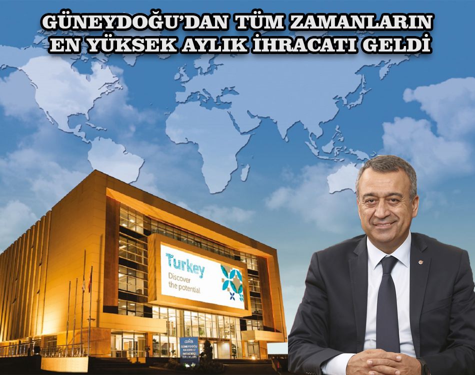 TÜM ZAMANLARIN EN YÜKSEK AYLIK İHRACATI GELDİ