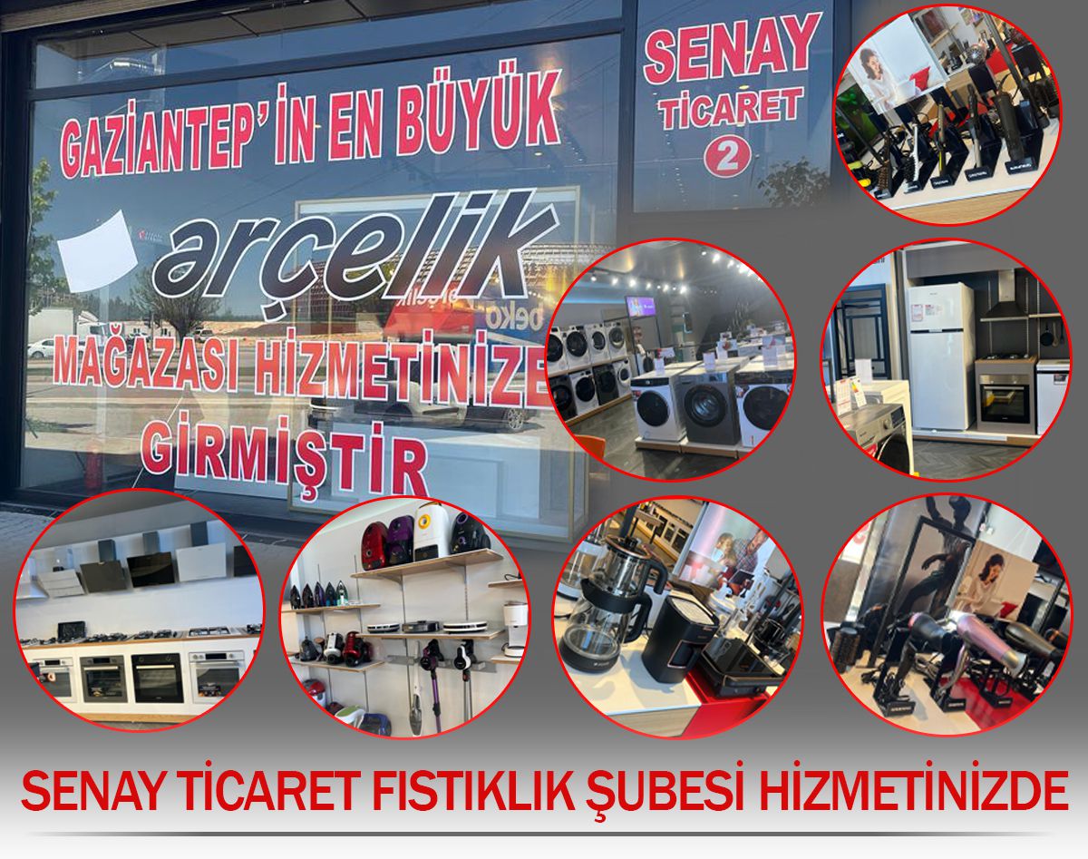 SENAY TİCARET FISTIKLIK ŞUBESİ HİZMETİNİZDE