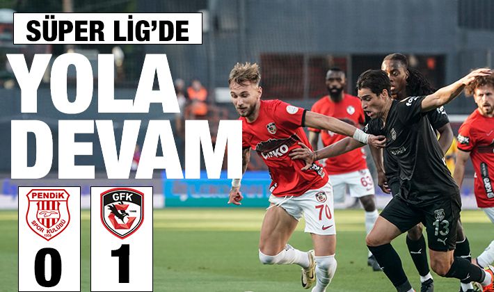 SÜPER LİG'DE YOLA DEVAM: 1-0