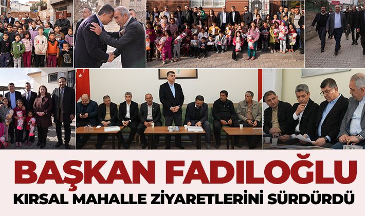 FADILOĞLU: “VATANDAŞIMIZIN TALEBİNİ YERİNE GETİRMEYİ SÜRDÜRECEĞİZ”