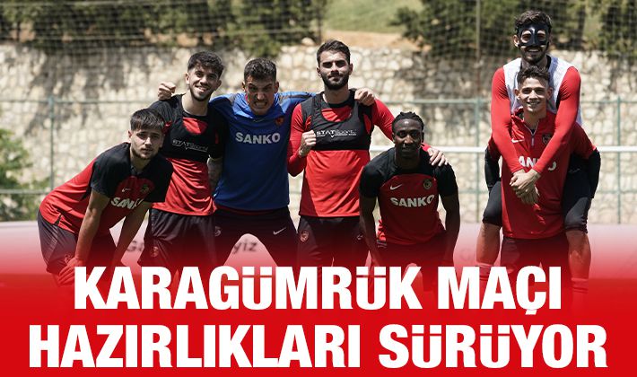 Karagümrük maçı hazırlıkları sürüyor 