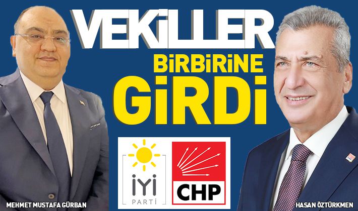 Vekiller birbirine girdi