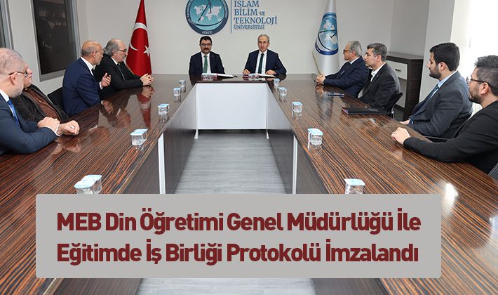 MEB Din Öğretimi Genel Müdürlüğü İle Eğitimde İş Birliği Protokolü İmzalandı