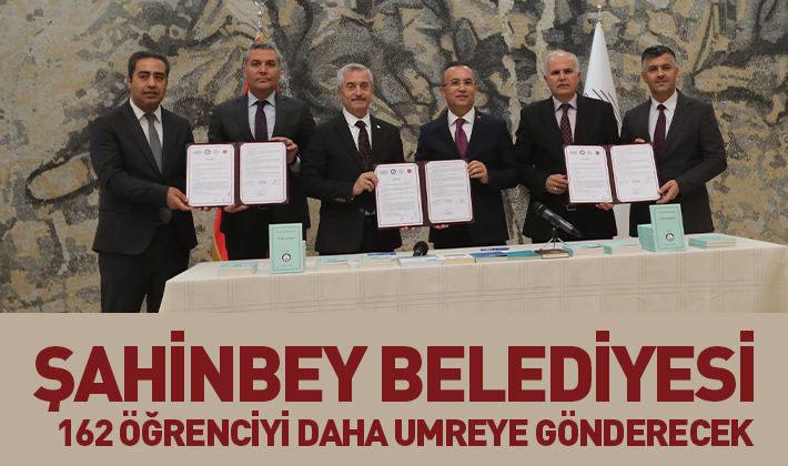 ŞAHİNBEY BELEDİYESİ 162 ÖĞRENCİYİ DAHA UMREYE GÖNDERECEK