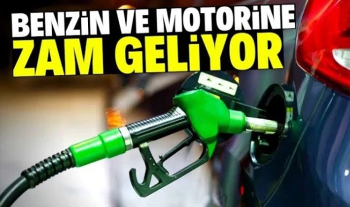 Benzin ve motorine zam geliyor