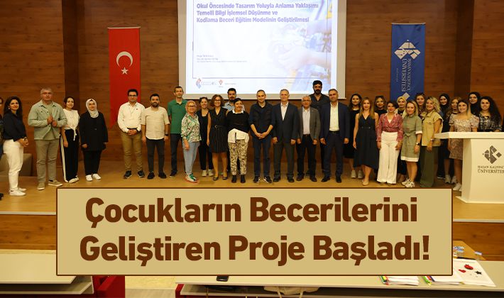 Çocukların Becerilerini Geliştiren Proje Başladı!