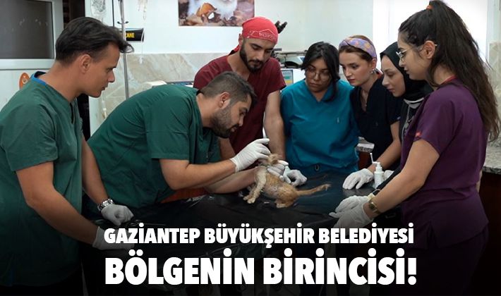 GAZİANTEP BÜYÜKŞEHİR BELEDİYESİ BÖLGENİN BİRİNCİSİ!