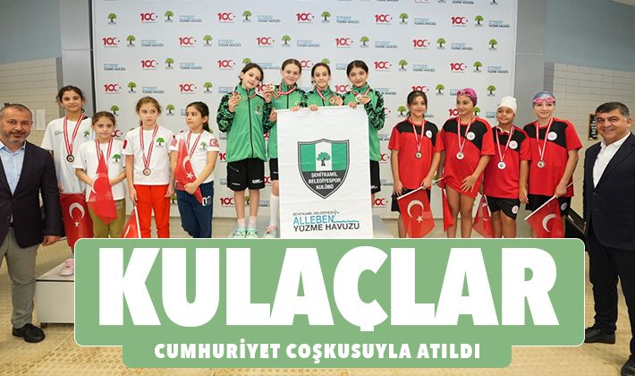 KULAÇLAR, CUMHURİYET COŞKUSUYLA ATILDI