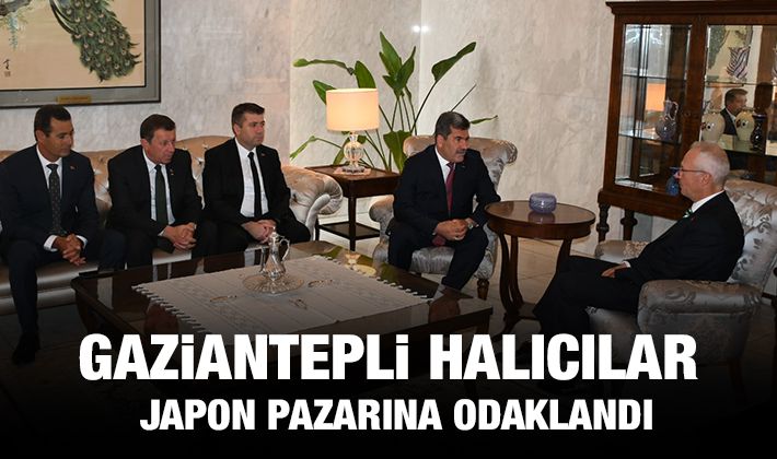 Gaziantepli halıcılar Japon pazarına odaklandı