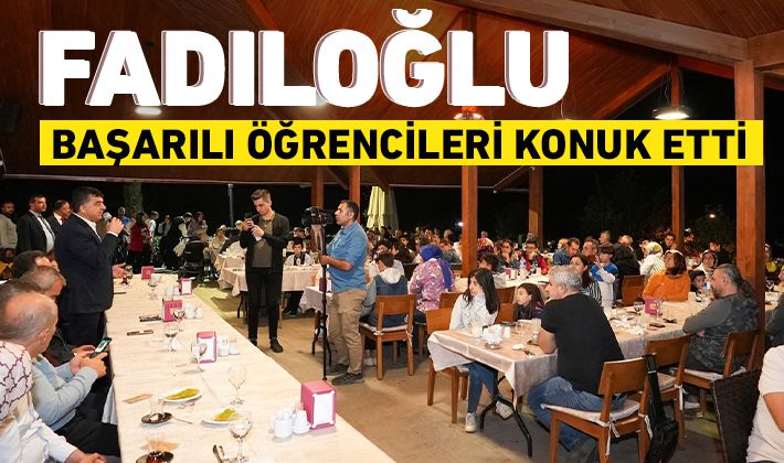 BAŞKAN FADILOĞLU, BAŞARILI ÖĞRENCİLERİ KONUK ETTİ