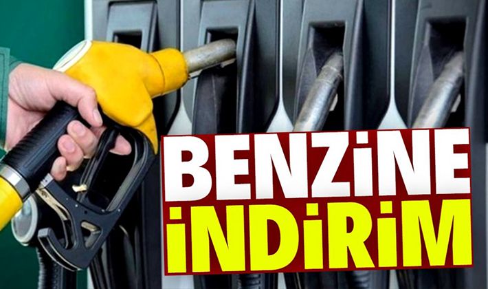 Benzine indirim geliyor 