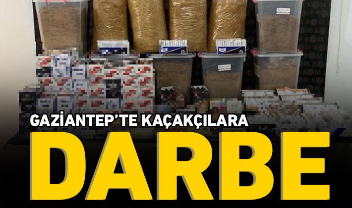 Kaçakçılara darbe 