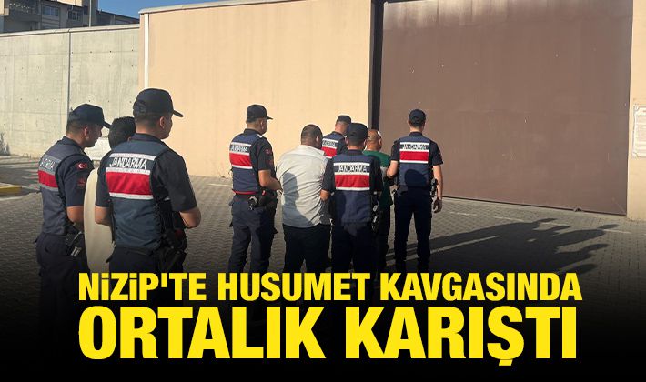 Nizip'te husumet kavgasında ortalık karıştı