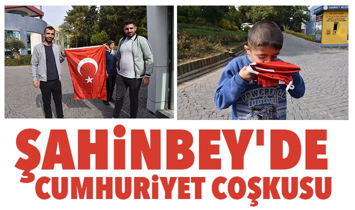 Şahinbey'de Cumhuriyet coşkusu