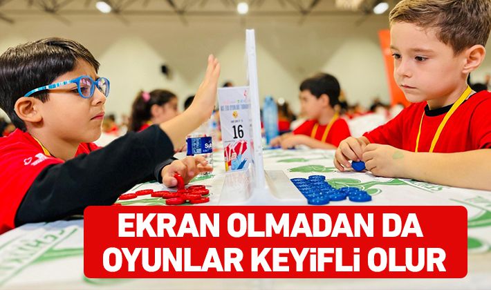 EKRAN OLMADAN DA OYUNLAR KEYİFLİ OLUR