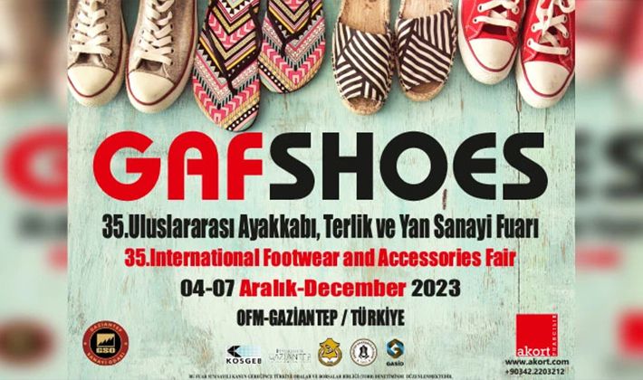 GAFSHOES Uluslararası 34. Ayakkabı, Terlik ve Yan Sanayi Yaz Fuarı  