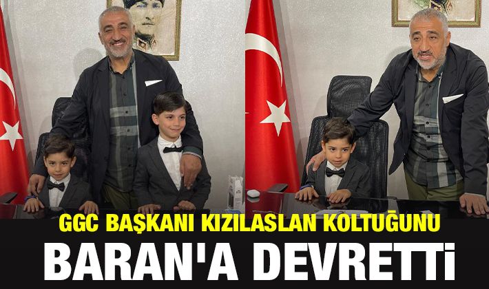 GGC Başkanı Kızılaslan koltuğunu Baran'a devretti