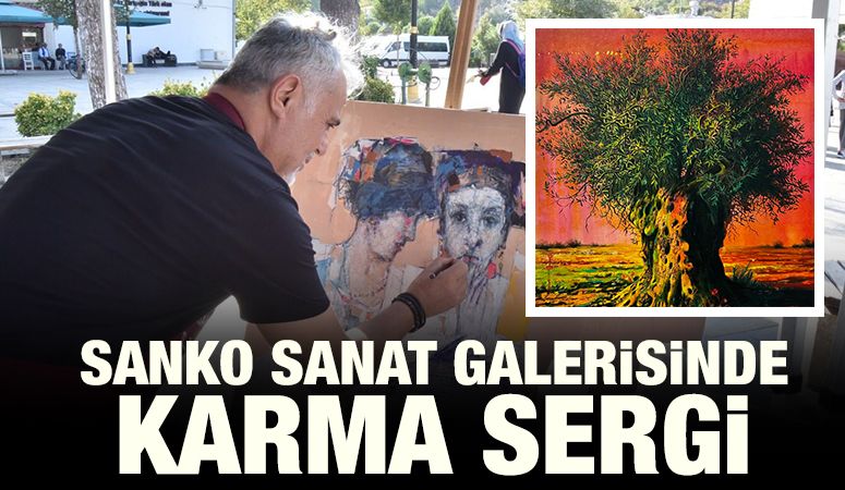 SANKO Sanat Galerisinde Karma Sergi